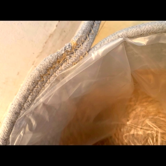 Bohemian Rope Woven Storage Basket with Tassels - Picture 6 of 11